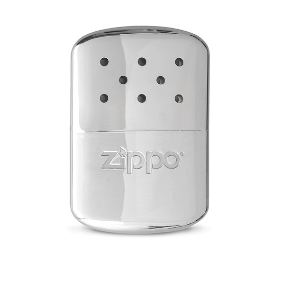 0041689403652 - Handwarmer, Zippo, Chroom, 12 uur, navulbaar, kaart