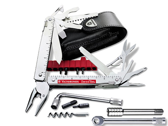 5V3.0339.L - Victorinox SwissTool X Plus Ratchet – 40 Functies, RVS Constructie, Bitratel en Bitset, Inclusief Luxe Leren Etui 5V3.0339.L - Victorinox SwissTool X Plus Ratchet – 40 Functies, RVS Constructie, Bitratel en Bitset, Inclusief Luxe Leren Etui