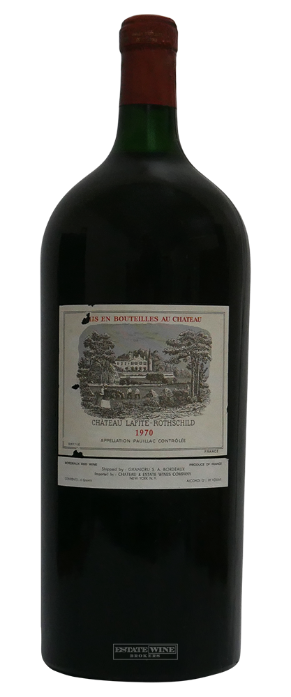 Lafite Rothschild 1970 6000ml - Estate Wine Brokers