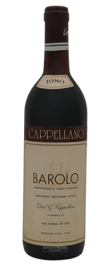 Cappellano Barolo 1980 750ml