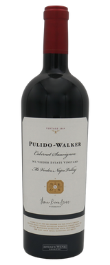 Pulido Walker Cabernet Sauvignon Estate Vineyard Mount Veeder 2019 750ml