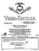 Vega Sicilia Unico Ribera del Duero 1997 750ml Vega Sicilia Unico Ribera del Duero 1997 750ml