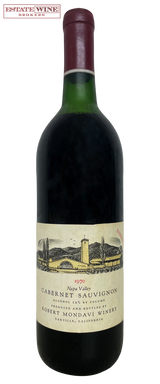 Robert Mondavi Cabernet Sauvignon Unfiltered Napa Valley 1970 750ml