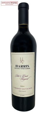 Harris Estate Cabernet Sauvignon Jake's Creek Vineyard Napa Valley 2004 750ml