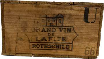 Lafite Rothschild 1966 750ml [OWC] [Top Shoulder Fill]