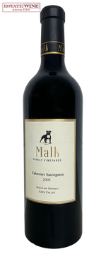 Malk Family Vineyards Cabernet Sauvignon Stags Leap District 2005 750ml