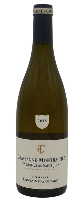 Fontaine Gagnard Chassagne Montrachet Clos St Jean 1er Cru 2018 750ml