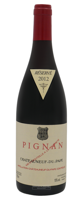 Chateau Rayas Chateauneuf du Pape Reserve Pignan 2012 750ml