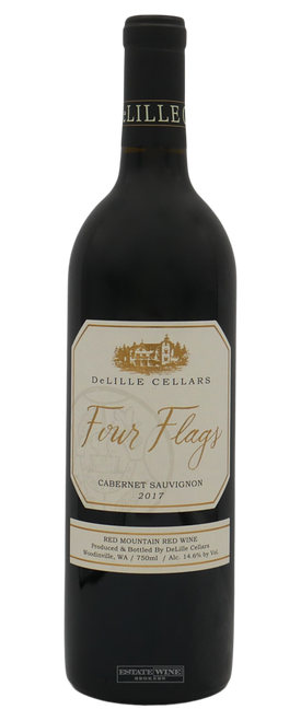 DeLille Cellars Cabernet Sauvignon Four Flags Red Mountain 2017 750ml