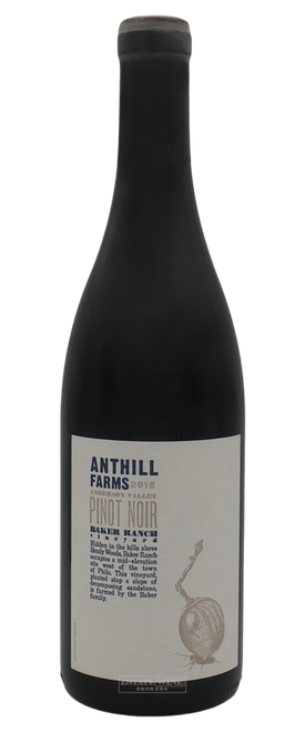 Anthill Farms Pinot Noir Baker Ranch Vineyard Anderson Valley 2015 750ml