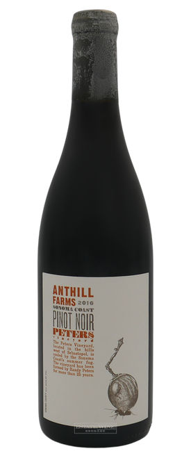 Anthill Farms Pinot Noir Peters Vineyard Sonoma Coast 2016 750ml