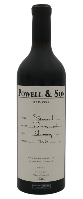 Powell & Son Shiraz Flaxmans Valley Steinert 2016 750ml