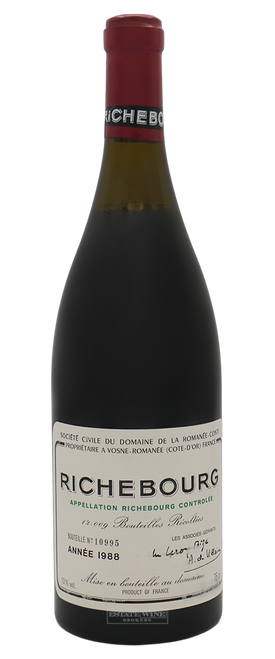 Domaine de la Romanee-Conti Richebourg Grand Cru 1988 750ml