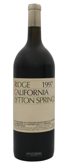 Ridge Lytton Springs Red Dry Creek Valley 1997 1500ml