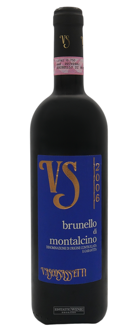 Vasco Sassetti Brunello di Montalcino 2006 750ml