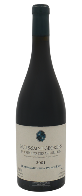Michele & Patrice Rion Nuits-St-Georges 1er Cru Clos des Argillieres 2001 750ml