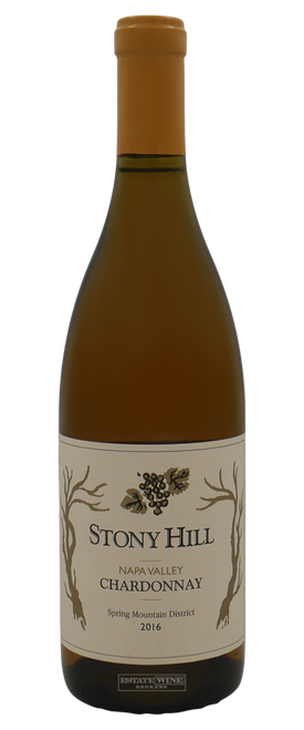 Stony Hill Chardonnay Napa Valley Spring Mountain District 2016 750ml