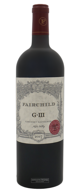Fairchild Estate Cabernet Sauvignon G III Napa Valley 2017 750ml