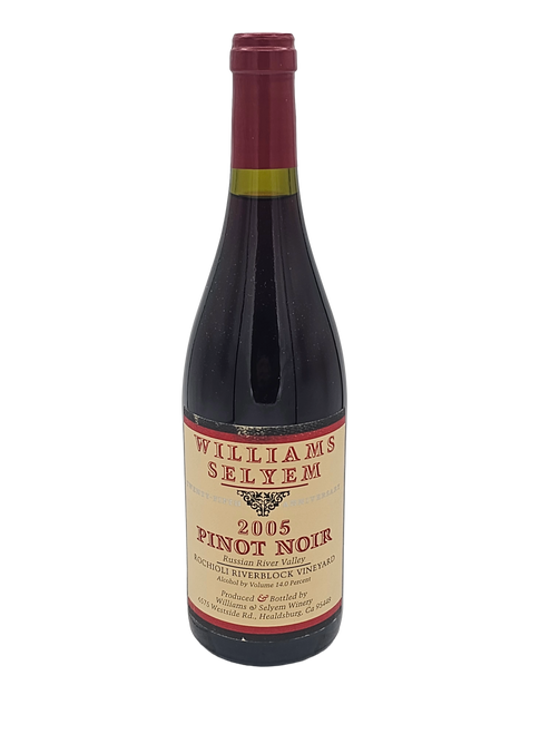Williams Selyem Pinot Noir Rochioli River Block Russian River Valley 2005 750ml