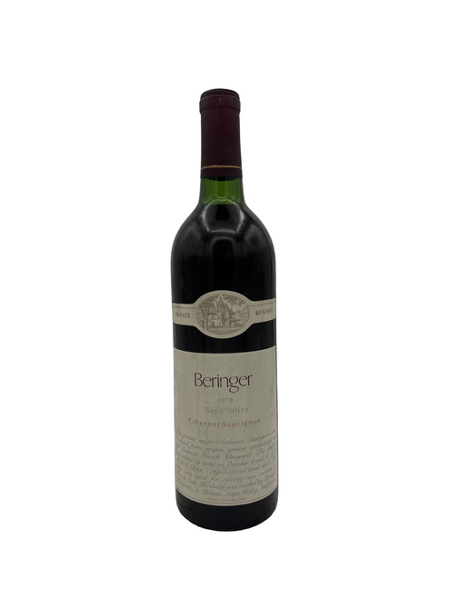 Beringer Cabernet Sauvignon Private Reserve 1978 750ml