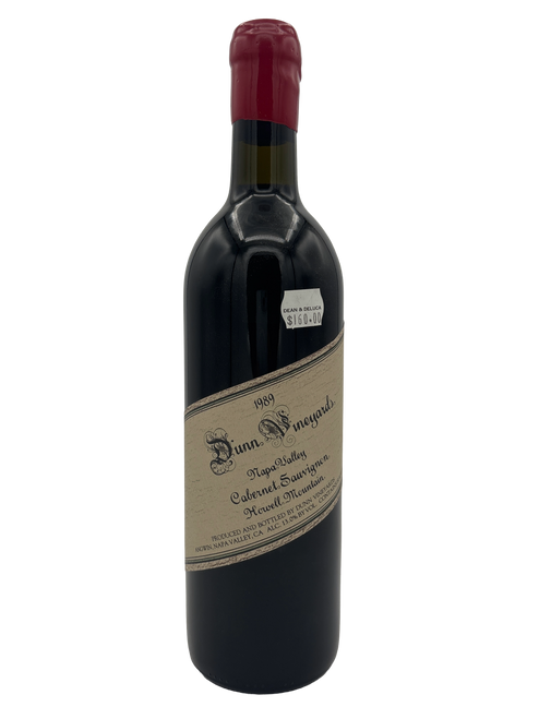 Dunn Vineyards Cabernet Sauvignon Howell Mountain 1989 750ml