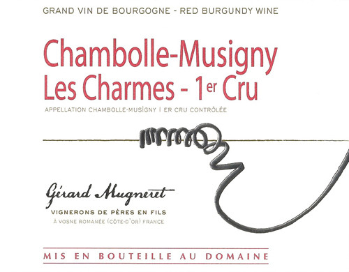 Gerard Mugneret Chambolle Musigny Les Charmes 1er Cru 2016 750ml