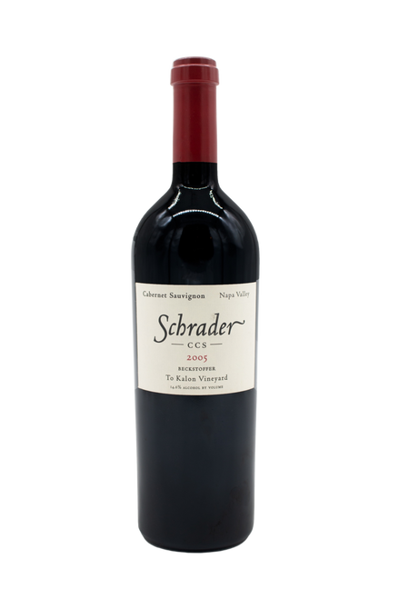Schrader CCS Cabernet Sauvignon Beckstoffer To Kalon Vineyard Napa Valley 2005 750ml