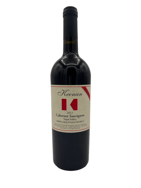 Robert Keenan Winery Cabernet Sauvignon Reserve Spring Mountain District 2012 750ml