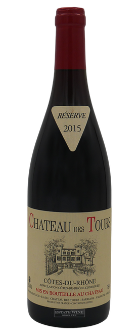 Chateau Rayas Cotes du Rhone Chateau des Tours 2015 750ml
