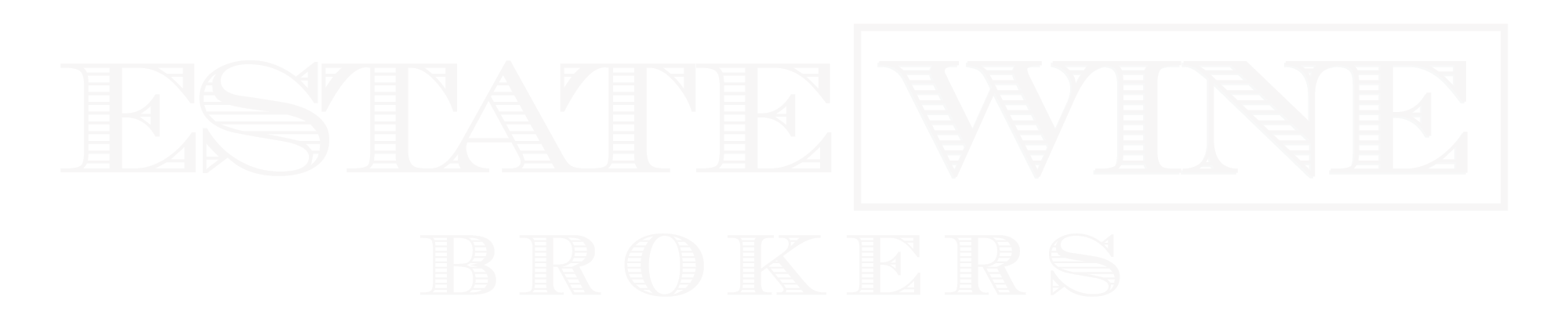 estate wine brokers logo