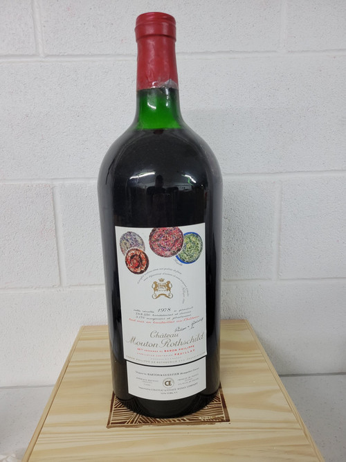 Mouton Rothschild 1978 5000ml [High Shoulder Fill] - Estate Wine