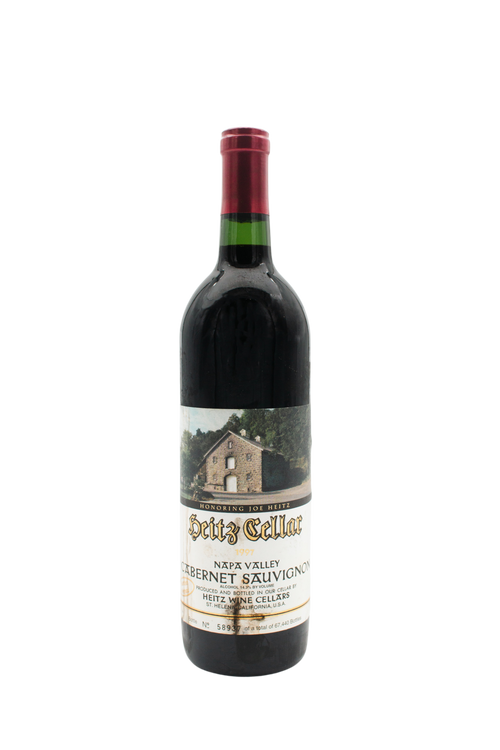 ★大幅値引、最終値引き1997 Cabernet Sauvignon 750ml Heitz Cellar Cabernet Sauvignon Martha's Vineyard Anniversary