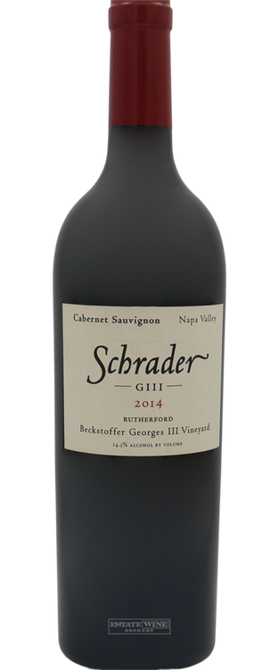 Schrader GIII Cabernet Sauvignon Beckstoffer Georges III Vineyard