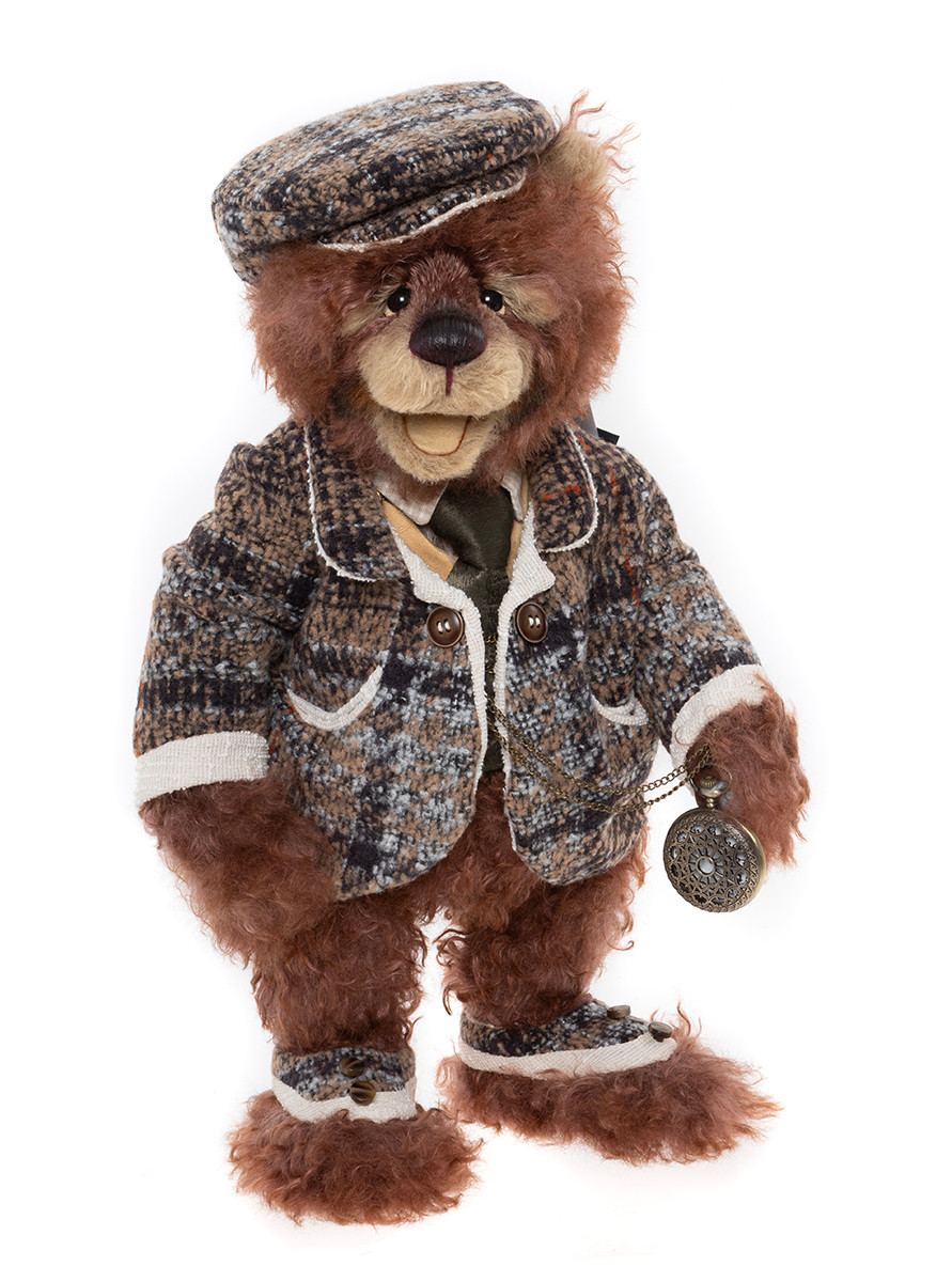 Bespoke apricot Mohair Teddy 30cm Canterbury Bears