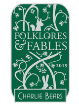 Charlie Bears Cloth Badge iron-on patch - 2019 'Folklore and Fables'