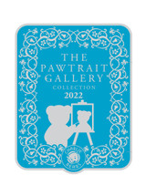 Charlie Bears Cloth Badge iron-on patch - 2022 'Pawtrait Galley'