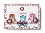 Charlie Bears Pin Badge Set - Trio of Moons
