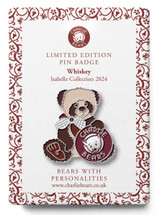 Charlie Bears Pin Badge Whiskey