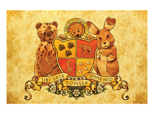 Charlie Bears Coat of Arms Art Print