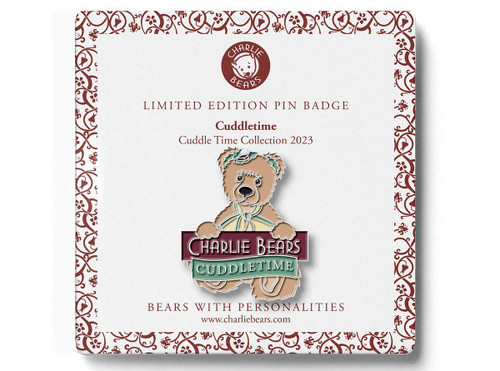 Charlie Bears Pin Badge - Cuddletime