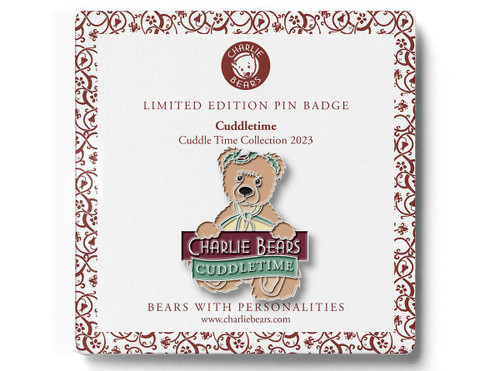 Charlie Bears Pin Badge - Cuddletime Charlie Bears Pin Badge - Cuddletime