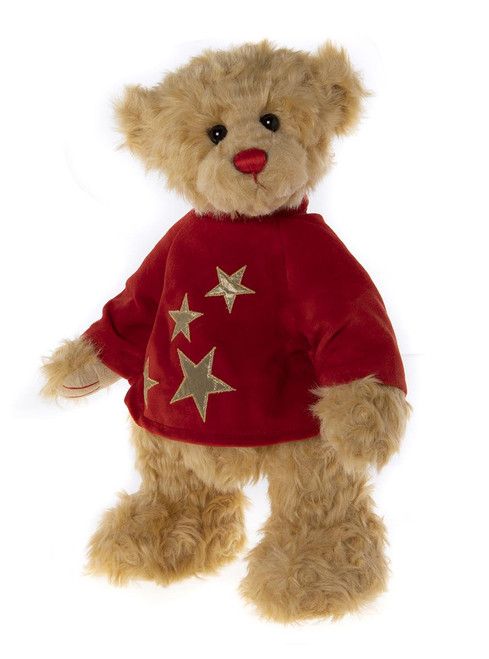 Charlie Bears 2023 Cuddle Time Collection plush bear - Jingle Belle