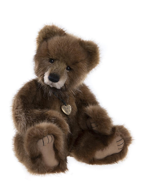 Charlie Bears 2024 Plumo Collection Bear - Boggle Charlie Bears 2024 Plumo Collection Bear - Boggle