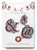 Charlie Bears Pin Badge Set - Punctuation