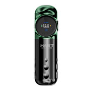 Mast Archer S Wireless Tattoo Pen Machine with 4.2MM Stroke Ultra Fast Charging (Green Black) 