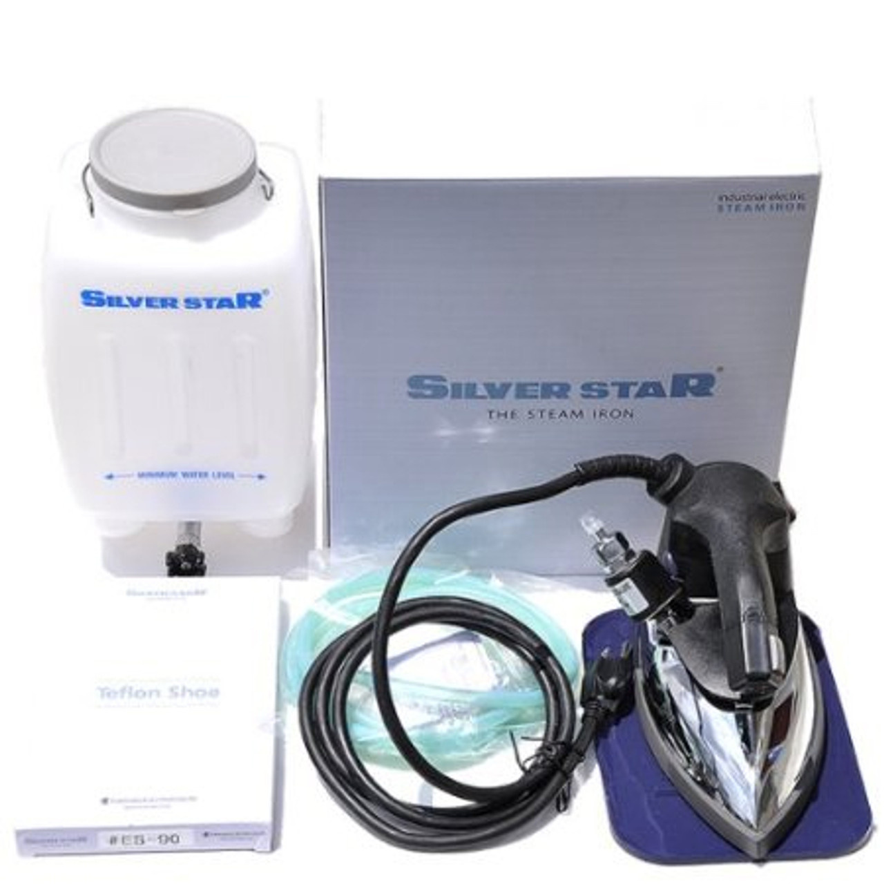 Silver Star ES-300 Gravity Steam Iron System Items Included