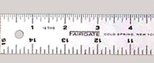 Fairgate FG50-124 Fashion Designers L Tailor Square Ruler, Metal 24 x 14  - New Low Price! at