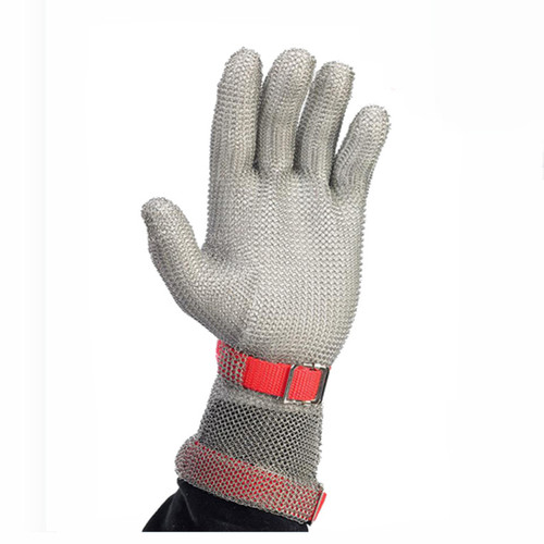 EN388 Safety 316 Iron Stainless Steel Wire Mesh Glove Food Grade Iron Metal  Gloves For Cutting Kitchen Butcher Cutting Meat - Buy EN388 Safety 316 Iron  Stainless Steel Wire Mesh Glove Food