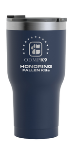 Remember the Fallen K9 Tumbler - 20oz Navy Remember the Fallen K9 Tumbler - 20oz Navy