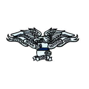 Officer Down Memorial Ride 2024 Eagle Patch Officer Down Memorial Ride 2024 Eagle Patch